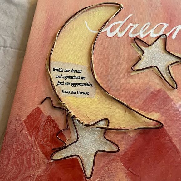 Thin canvas art perfect for girls room! - Picture 3 of 8